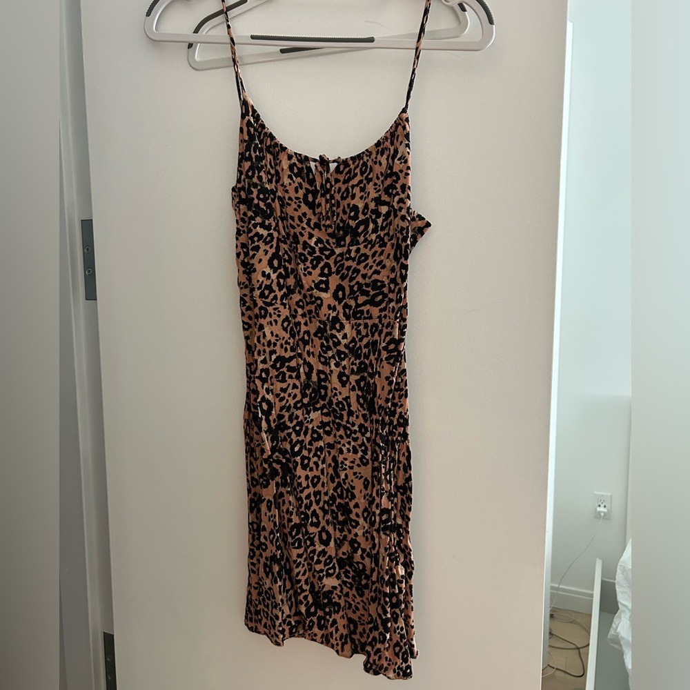 Aritzia Cheetah Mini dress